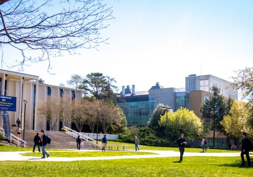 UNCA ramsey library and quad