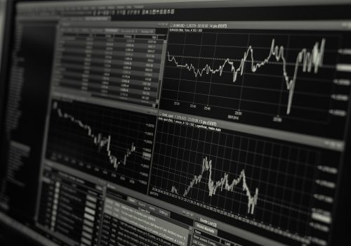 data on a computer screen